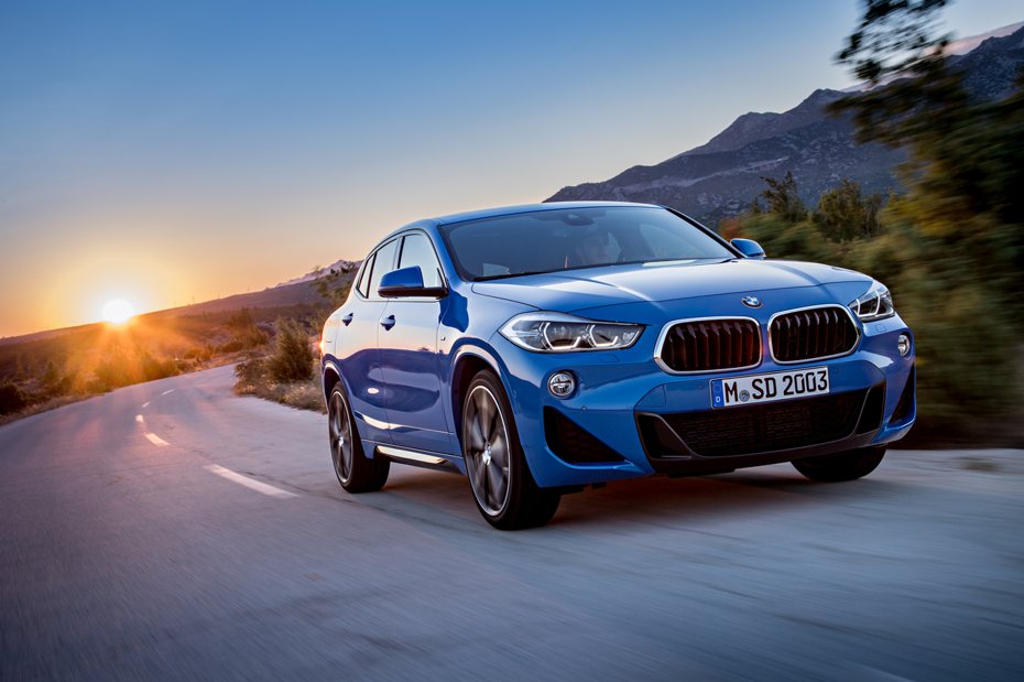 BMW X2車長為4,360mm，但原廠想推出比起X2更小的新休旅。 摘自BMW