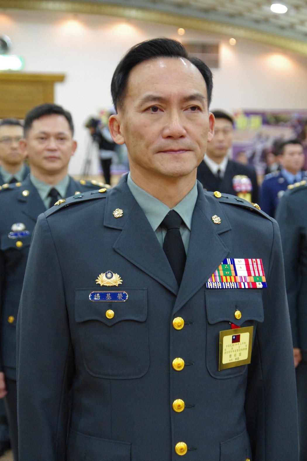 去年十二月，楊基榮參加國軍將官晉任典禮，元旦正式升為中將，七個月後接掌陸軍最大的...