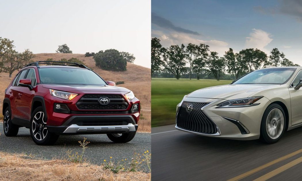 Toyota與Lexus在今年上半年於北美總銷量衰退3.1%。 摘自Toyota
