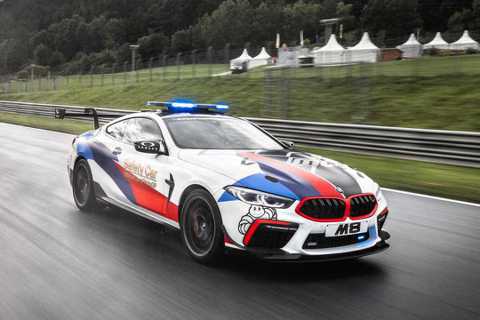 Moto GP最新一代安全車 BMW M8 Safety Car強勢領跑！
