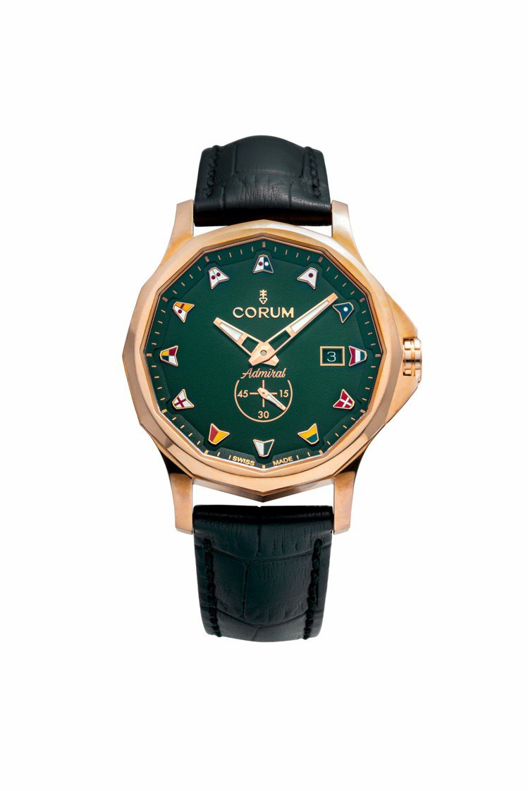 Admiral Legend 42 Bronze海軍上將系列42毫米青銅腕表，16萬3,000元。圖／崑崙表提供