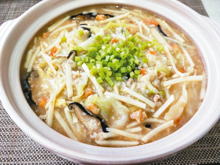 竹筍鹹粥