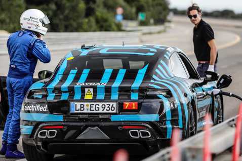 再兩週就要發表　全新Porsche Taycan於24小時內完成3,245公里耐力測試！