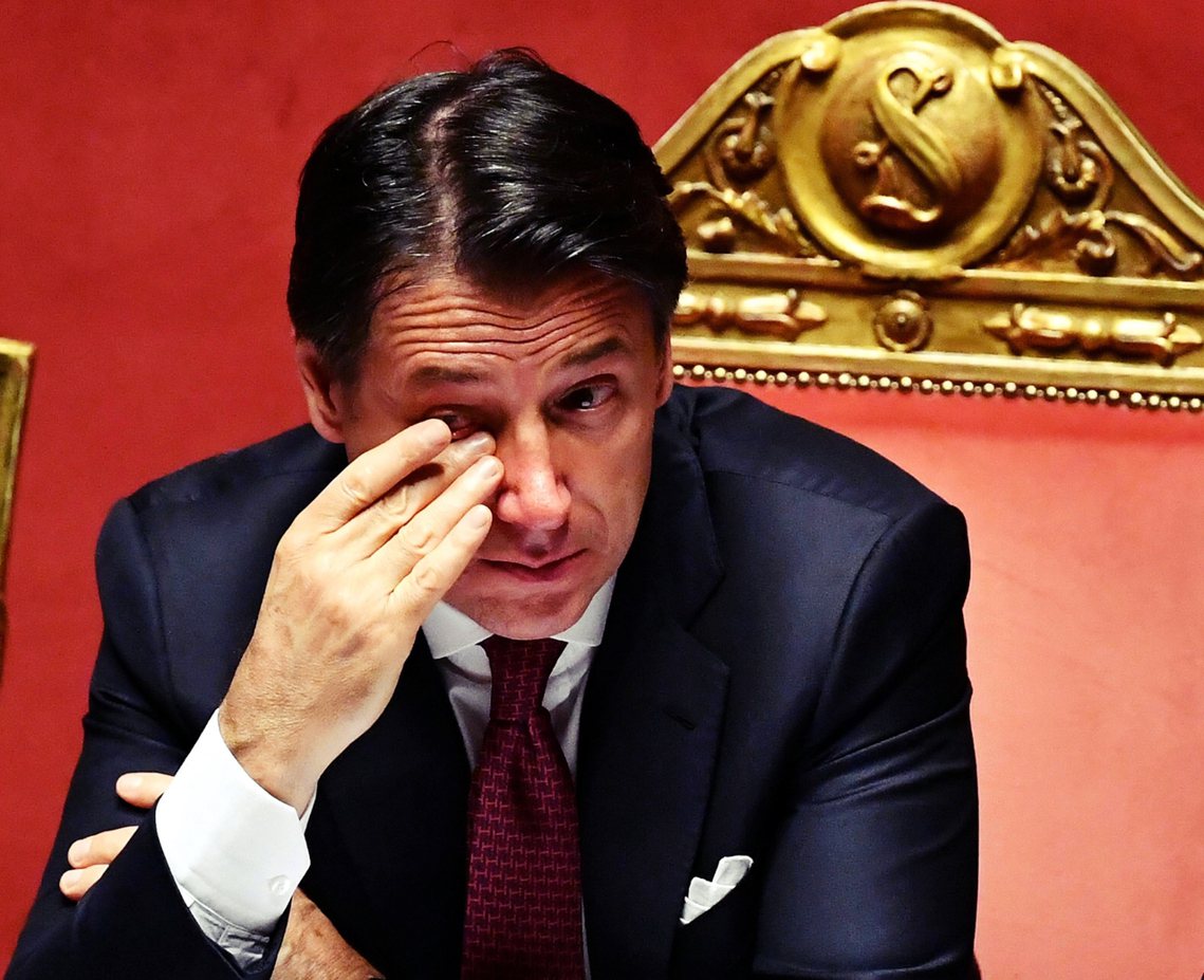 義大利總理孔蒂（Giuseppe Conte）20日宣布辭職，為義大利政壇投下震...