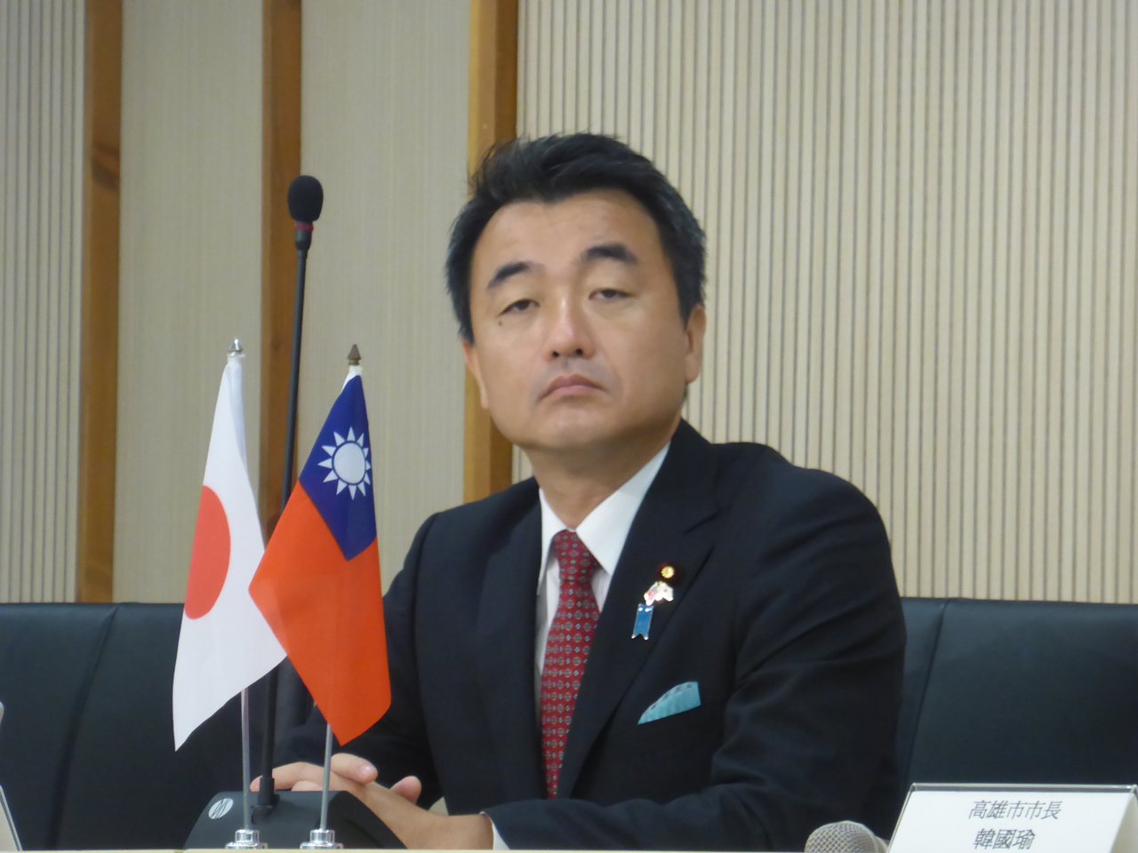日本自民黨率團訪韓國瑜：不要把現在香港變明天台灣