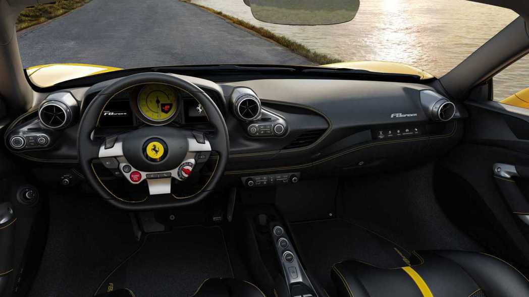 F8 Spider副駕駛座可選配的7吋觸控式螢幕。 摘自Ferrari