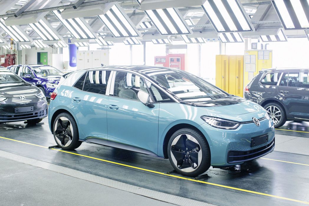 Volkswagen ID.3目前約有400台投入量產作業，原廠預計11月將進行...