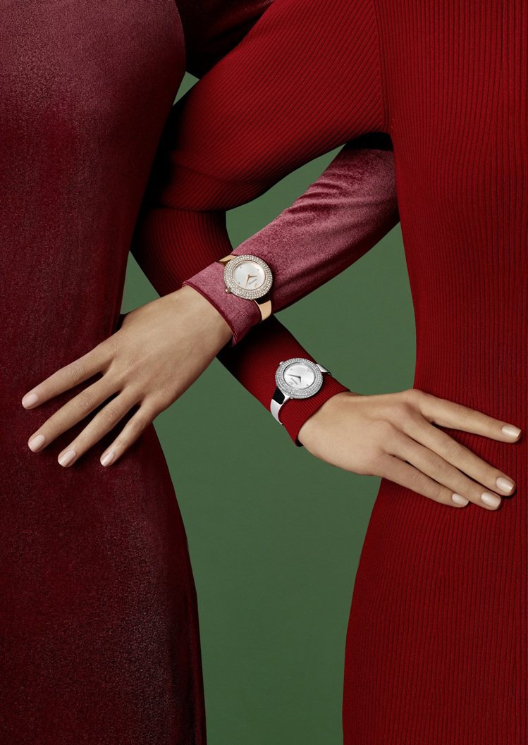 手表除了看時間，更是時尚單品，讓Swarovski陪妳綻放每一刻。圖／Swarovski提供
