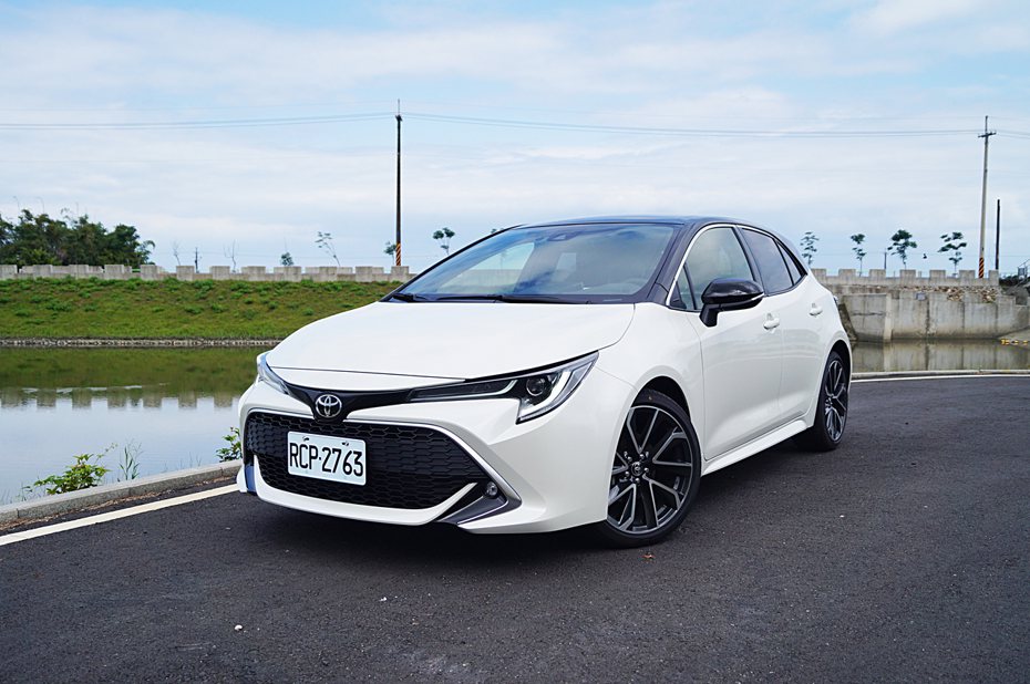 2020年式Toyota Auris升級智行科技與外觀。 記者趙駿宏／攝影