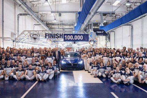 歷經6年時間　Maserati慶祝第10萬輛Ghibli下線！