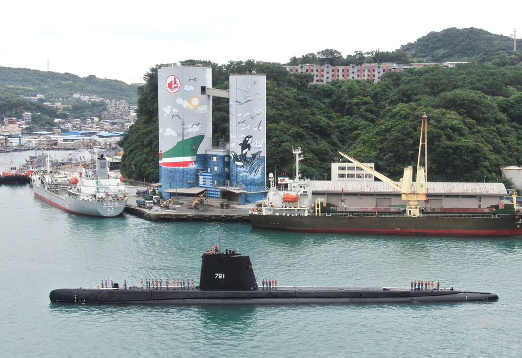 海獅艦於9月24日航入基隆港。茄比級潛艦上次進入基隆開放參觀，是2007年的海豹...