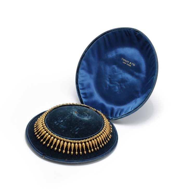 1850年第一本Blue Book之高級珠寶作品。圖／Tiffany & Co.提供