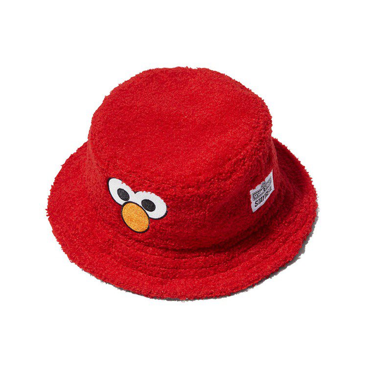 Elmo毛毛漁夫帽，售價1,280元。圖／STAYREAL提供