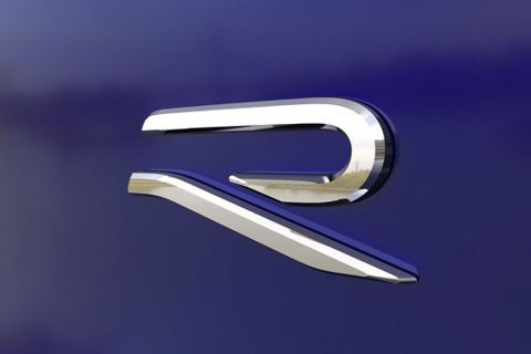Volkswagen R車系更換全新”R”銘牌設計！
