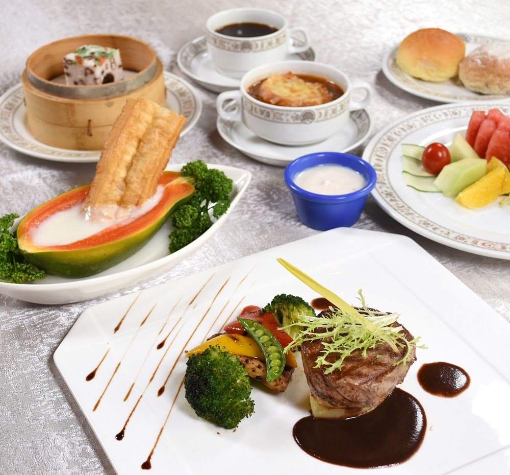 圓山大飯店花園咖啡廳「夫人餐」。 圖／圓山飯店提供