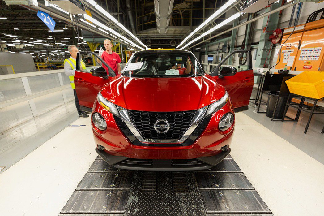 第二代Nissan Juke在英國Sunderland工廠正式投產。 摘自Nis...