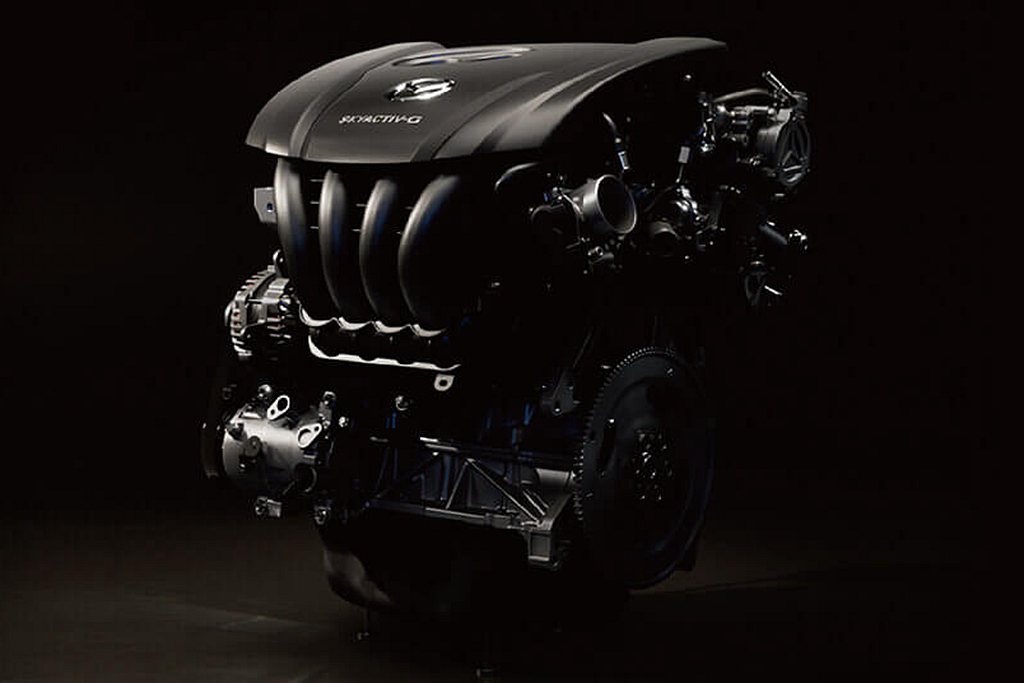 較高等級的車型才搭載2.0L SKYACTIV-G汽油引擎，可輸出158ps馬力...