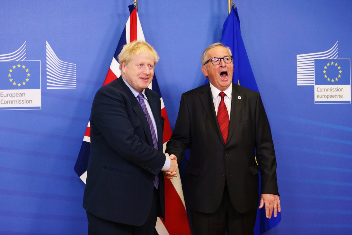 英國脫歐的當前進展，首相鮑里斯．強生已於10月17日中午與歐盟達成共識，就前首相...