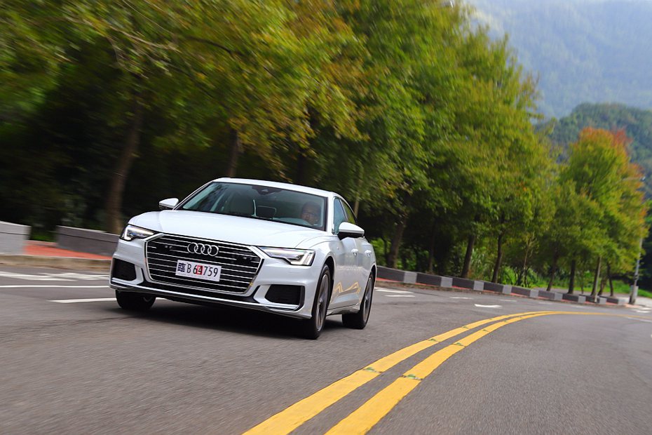 全新Audi A6車系正式在台灣發表後，也緊接著進行媒體試駕。 記者張振群／攝影