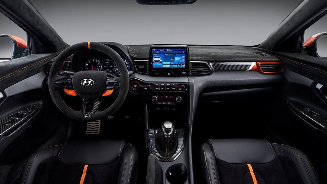 Hyundai Veloster N Performance Concept內裝...