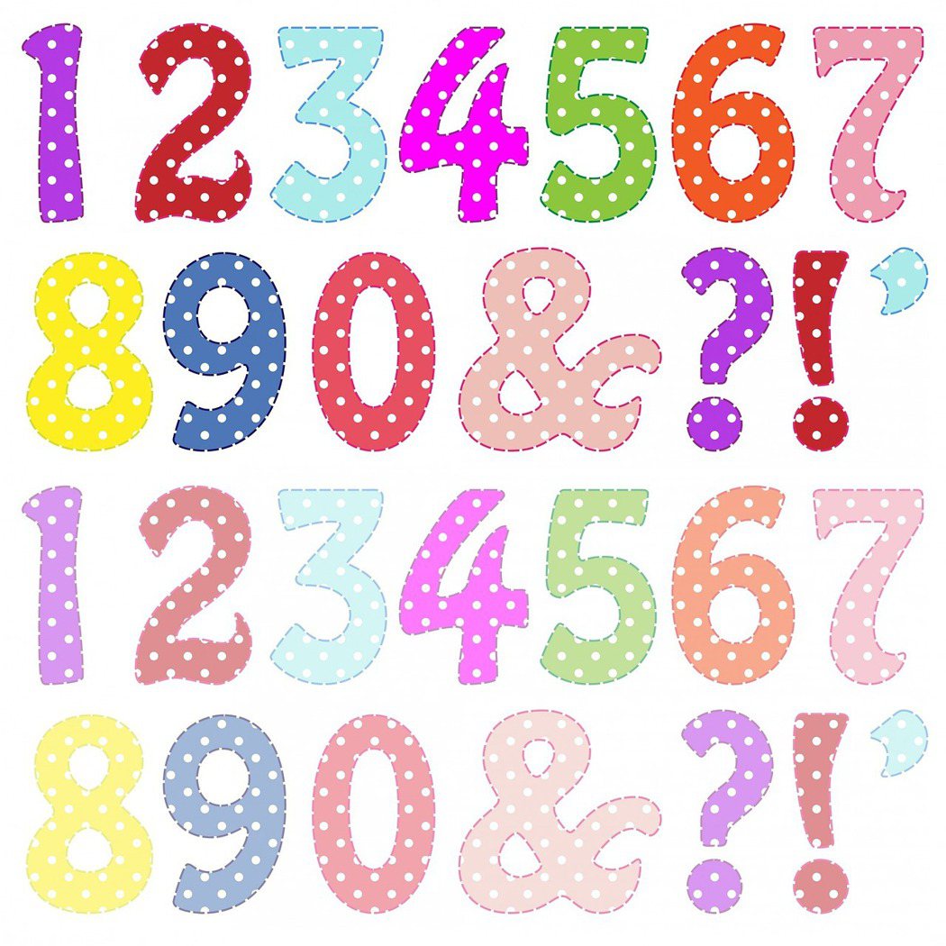 部分人可看見「數字」各自代表顏色。圖/Pixabay 