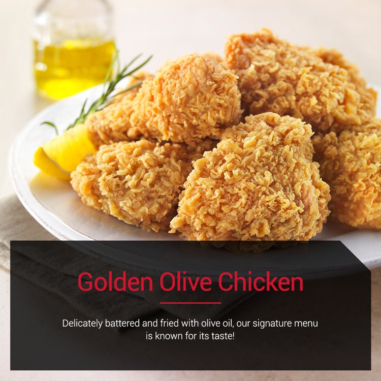 bb.q CHICKEN黃金橄欖油炸雞。圖／bb.q CHICKEN提供