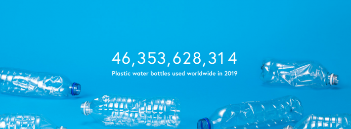 全球寶特瓶的使用數量不斷地上升。 圖／Tap