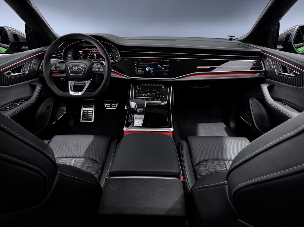 全新Audi RS Q8內裝。 摘自Audi