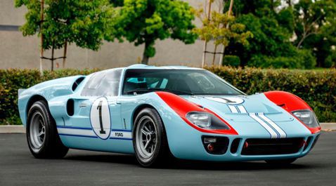 就是這輛福特跑贏法拉利！電影《賽道狂人》GT40復刻賽車即將拍賣