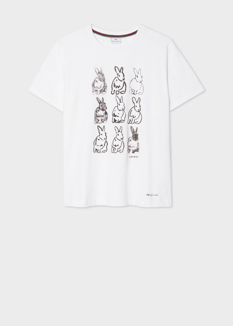 兔子T恤，3,800元。圖／Paul Smith提供
