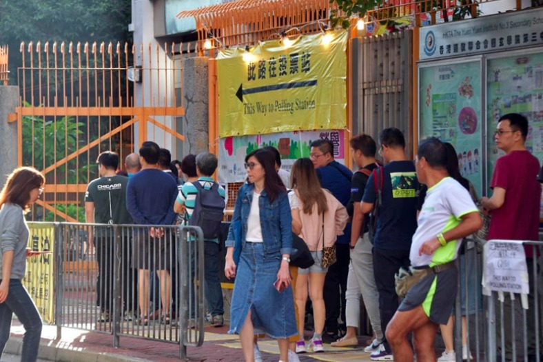 人民日報回應港選舉：掃除私了與攬抄 香港才能恢復安寧 | 聯合新聞網