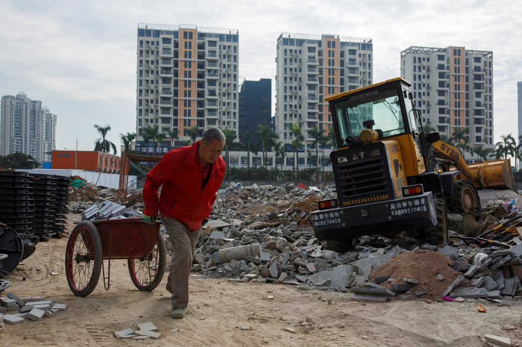 中國房地產開發商破產數創下空前紀錄。 圖／路透社
