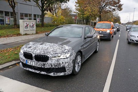 小改款BMW 5-Series再度捕獲 M Sport套件上身！