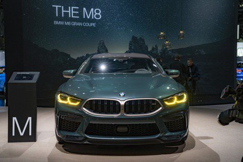 這真的不是概念車　BMW M8 Gran Coupe First Edition洛杉磯車展驚喜現身！