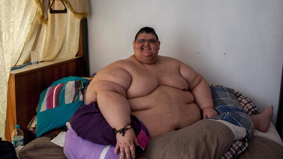 佛朗哥體重達500公斤以上，被金氏世界紀錄評為全球最肥胖的人。圖取自hindustantimes