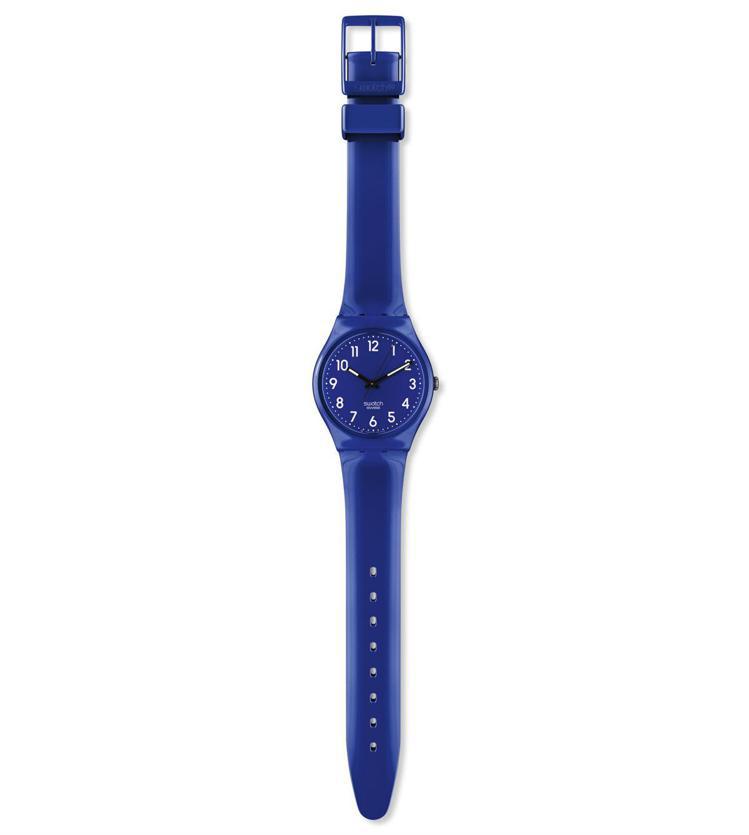 SWATCH UP-WIND系列GN230腕表，石英機芯，約50歐元。圖／摘自SWATCH官網