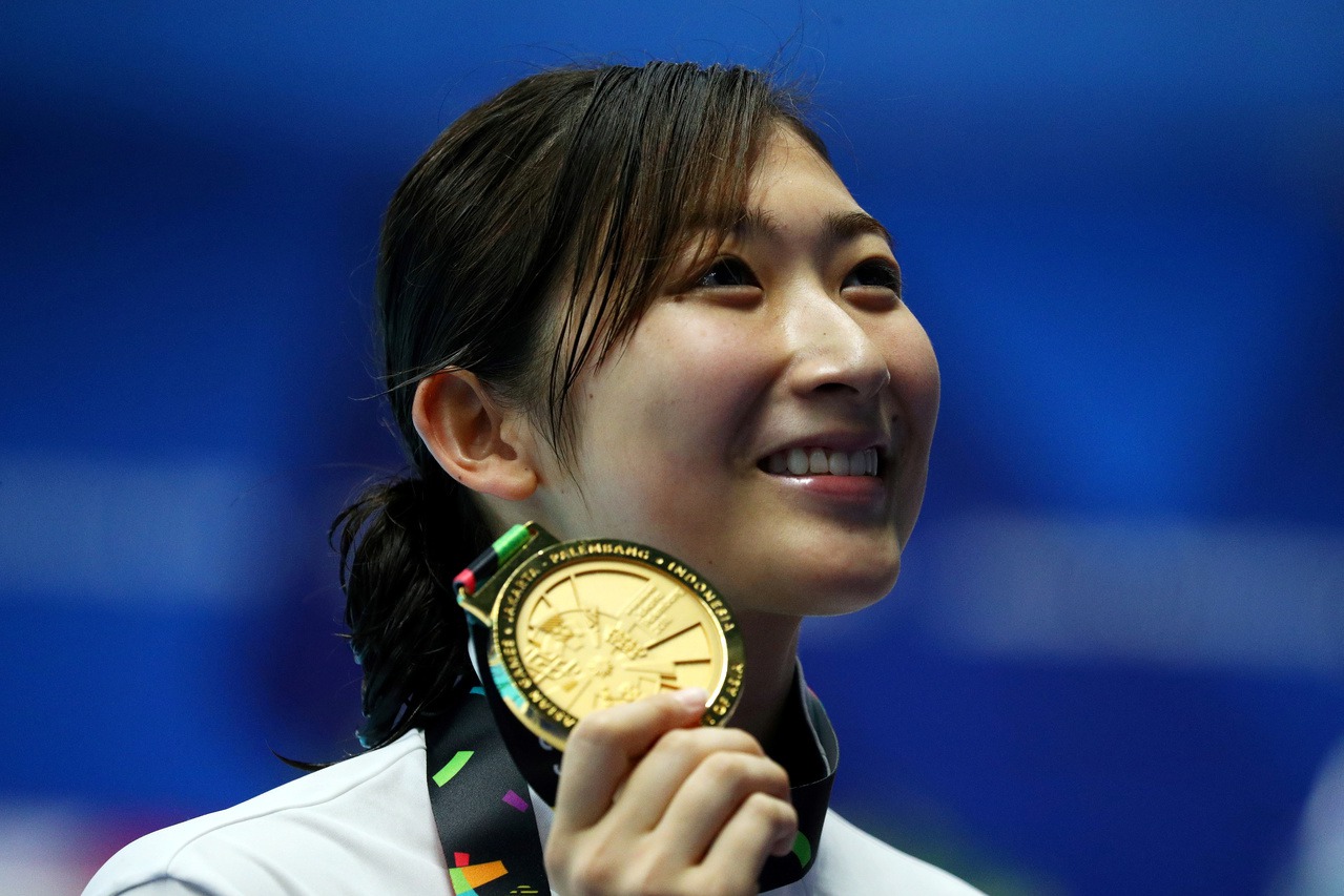 日本19歲天才泳將池江璃花子，抗癌10個月，獲國際奧會主席發文打氣。
