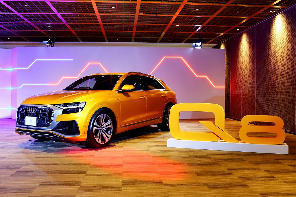 Audi Q8不僅是品牌最新成員，更是新世代家族設計語彙的開端。 記者張振群／攝...