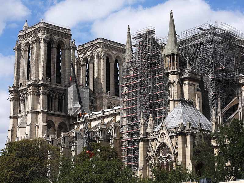 法國巴黎聖母院。 圖／聯合報系資料照