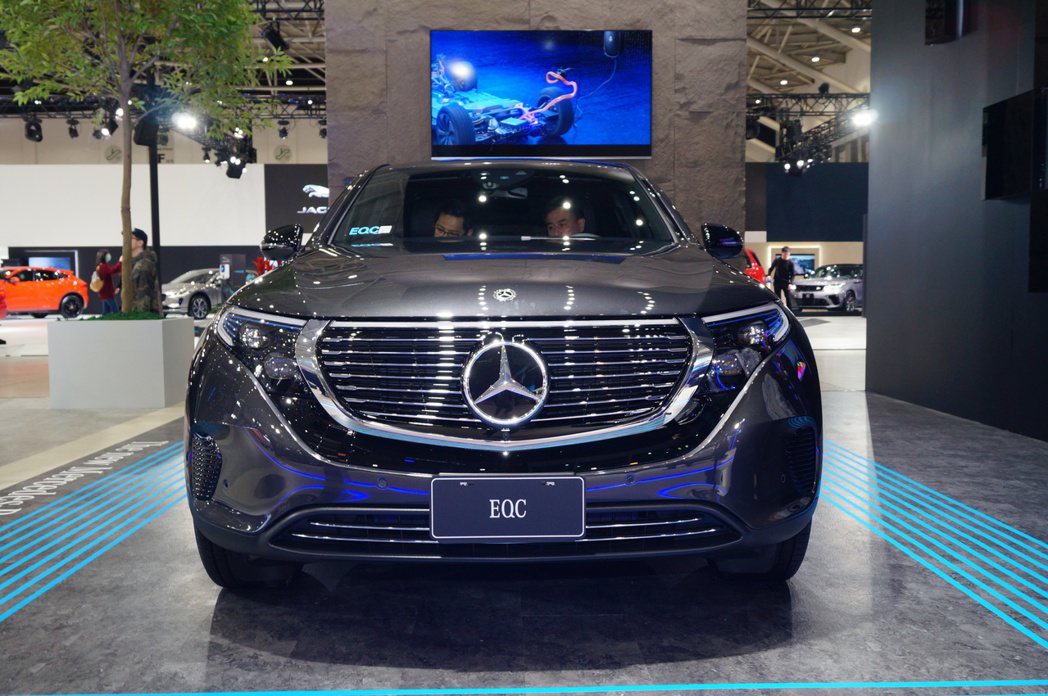 Mercedes-Benz EQC。 記者趙駿宏／攝影