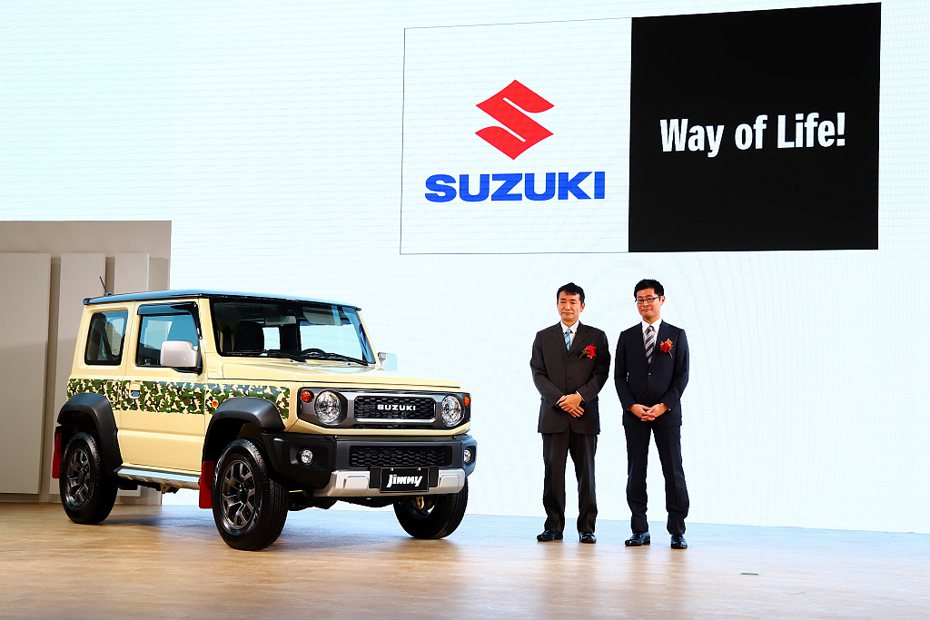 Suzuki汽車於2020台北車展全車系到位，亦同步亮相Jimny特仕車。 記者張振群／攝影