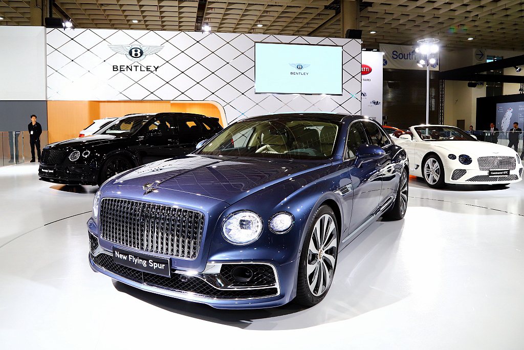 Bentley台灣總代理永三汽車於2020世界新車大展首發全新第三代Flying Spur。 記者張振群／攝影