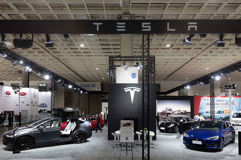 美國豪華電動車廠特斯拉不僅首度參加台北車展，更持續佈局台灣市場。 圖／Tesla提供