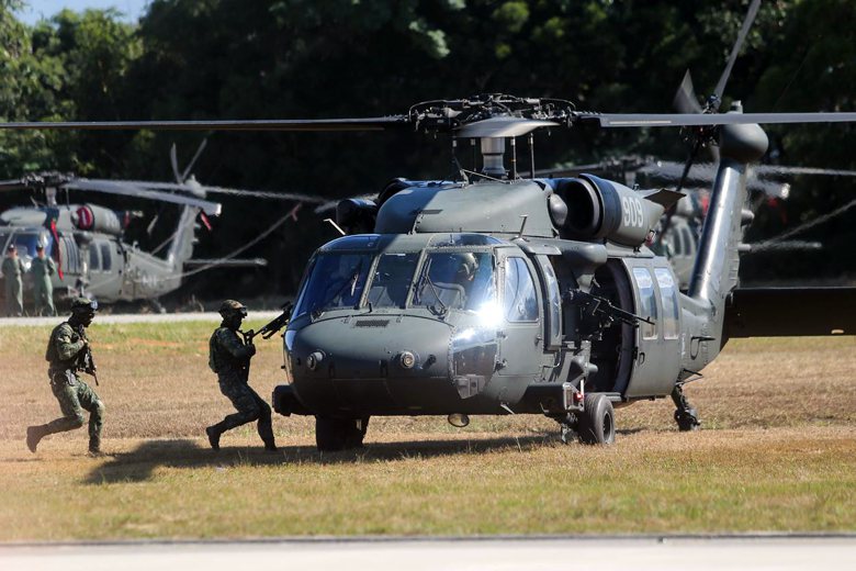 UH-60黑鷹直升機是目前自由世界美國盟邦主要使用的通用直升機。 圖／聯合報系資料照