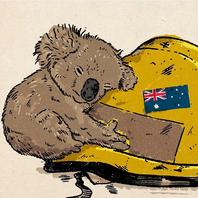英國名表改裝廠插畫吸睛 關心澳洲烈火做公益