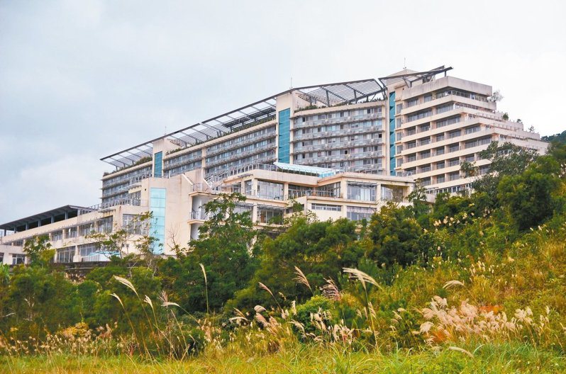 淡江大學蘭陽校園位於宜蘭縣礁溪鄉林美山上。 聯合報系資料照
