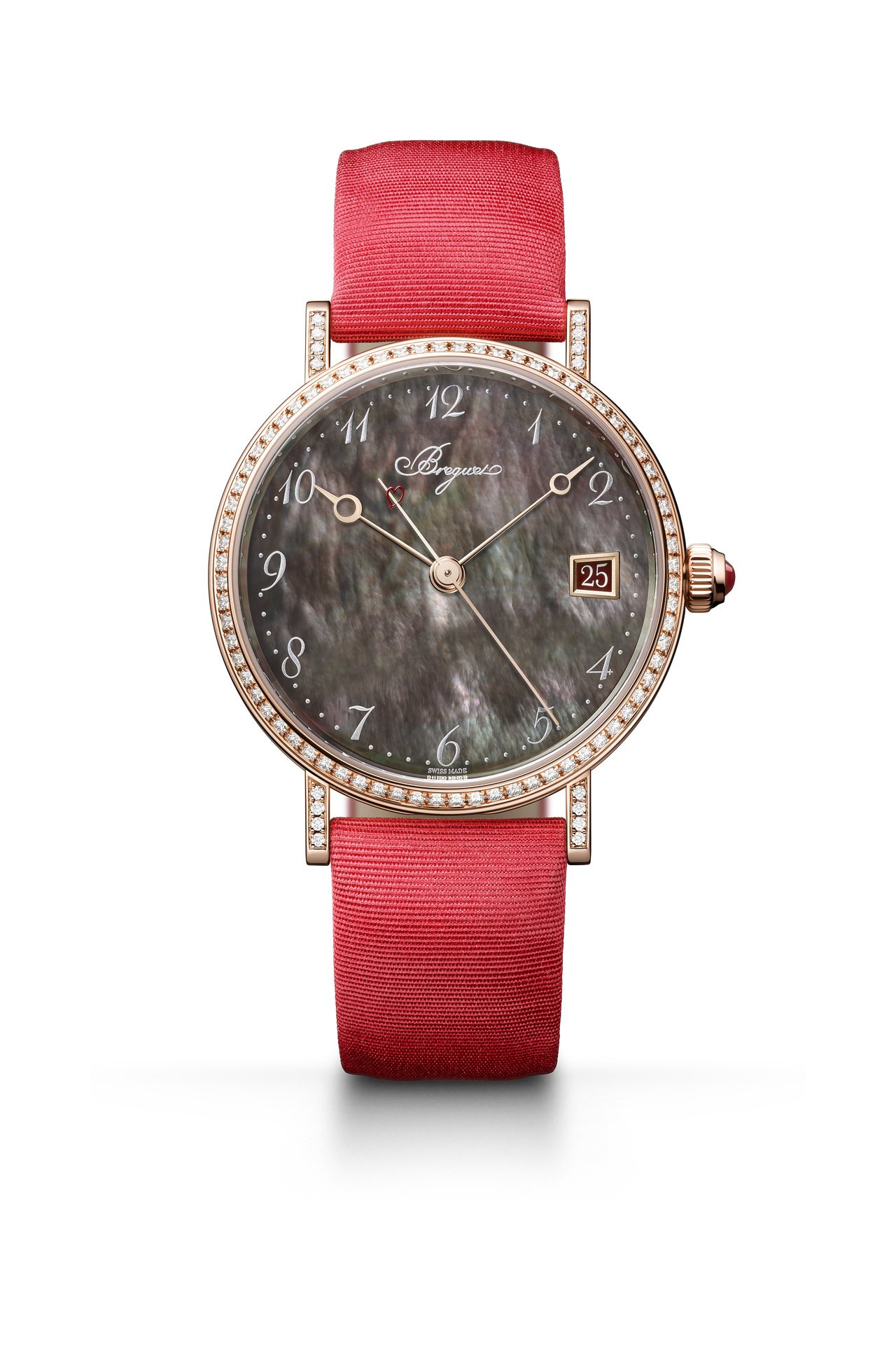 寶璣Classique 9065經典系列大溪地珍珠母貝鑽表，18K玫瑰金表殼搭配...