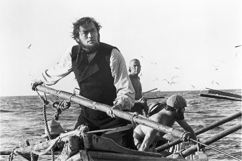 《白鯨記》劇照，1956。 圖／IMDb