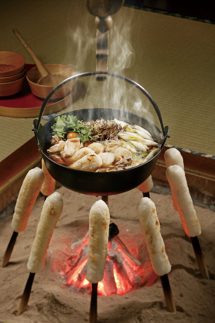 米棒鍋為秋田冬季代表性鄉土料理。圖／JR東日本提供