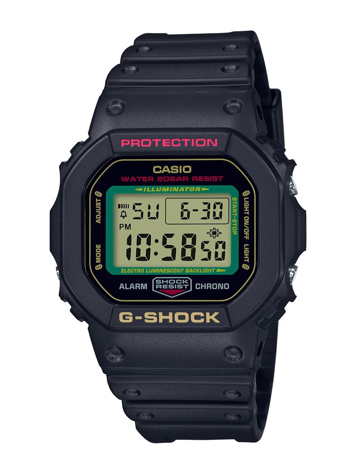 G-Shock DW-5600TMN-1腕表3,900元。圖／Casio提供